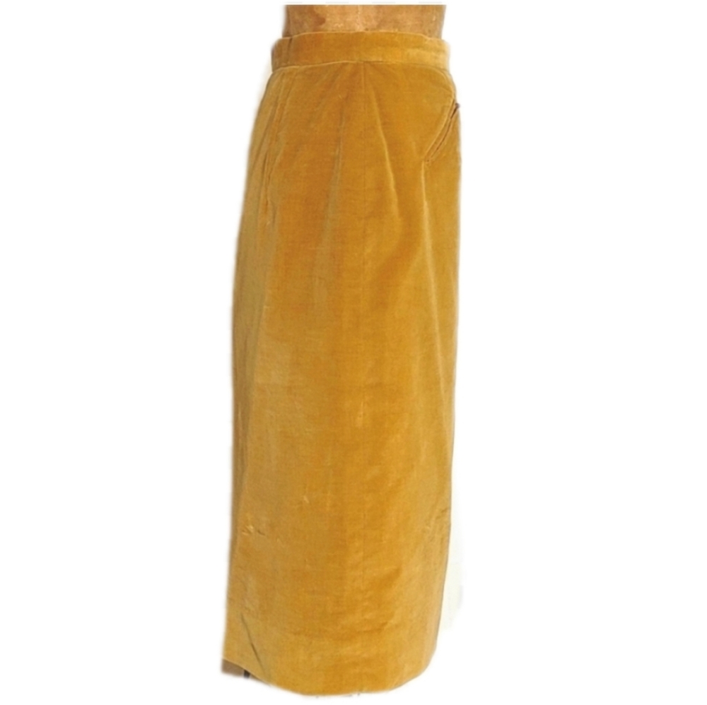 Vintage 1950s Bill Ajtkinson for glen of michigan velvet skirt